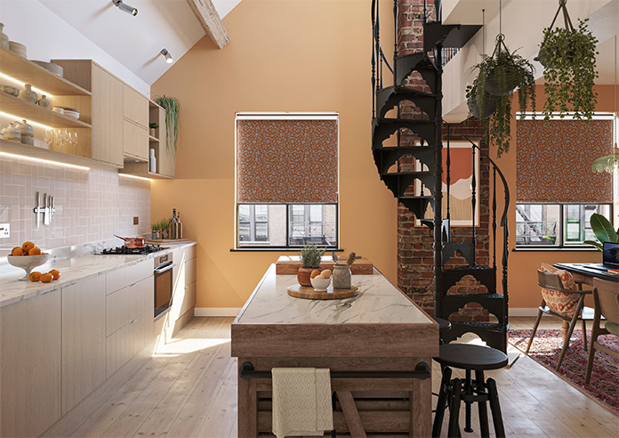 Leopard Luxe, Firebrand - Roller Blind - Image 8